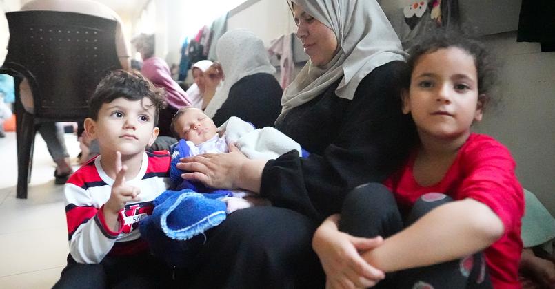 Mujeres y niños las principales víctimas de la agresión contra la población civil en Gaza Foto Bisan Ouda _ UNFPA