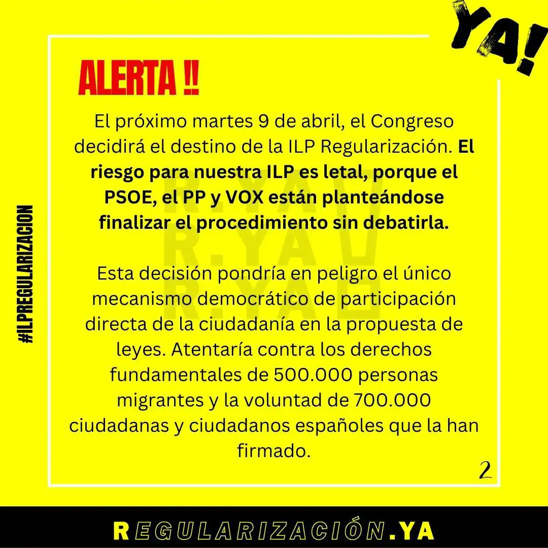 REGULARIZACIÓN YA