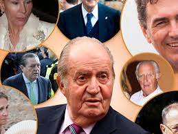 JUAN CARLOS BORBÓN Y AMIGOS VANITY FAIR