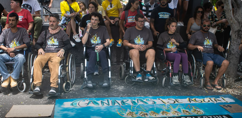 CANARIAS SE AGOTA HUELGA DE HAMBRE