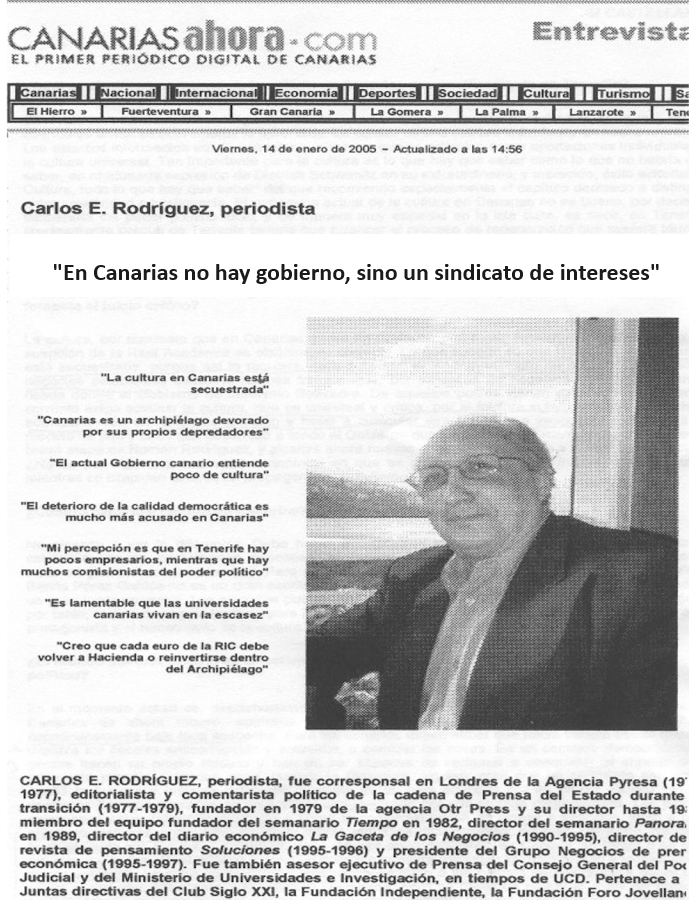 CARLOS E RODRÍGUEZ