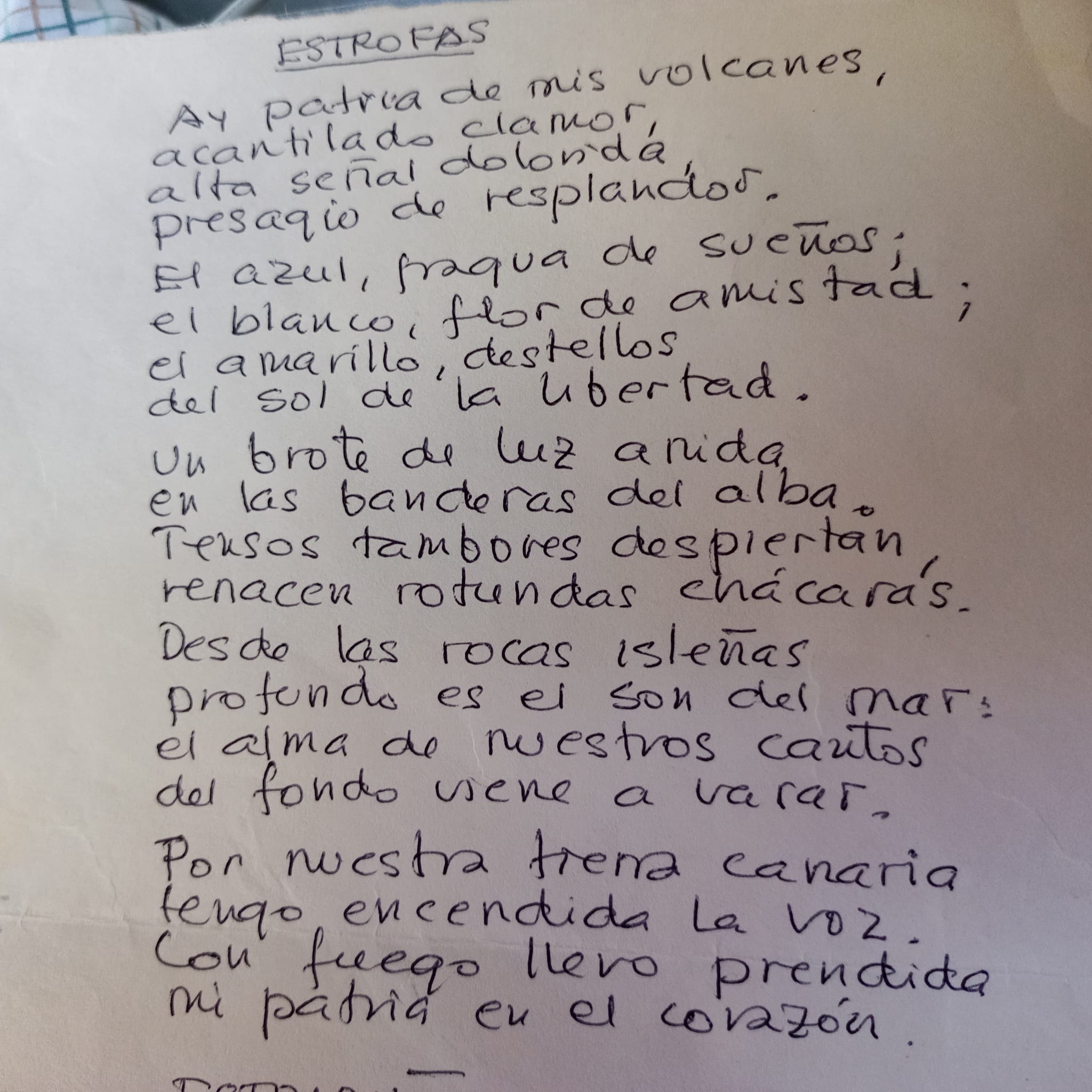 HIMNO  A CANARIAS GARCIARAMOS