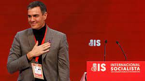 PEDRO SÁNCHEZ, PRESIDENTE DE LA IS
