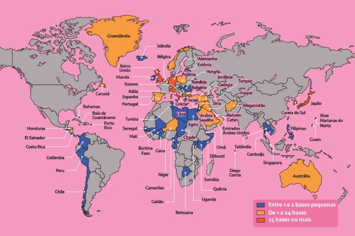 BASES EEUU EN EL MUNDO