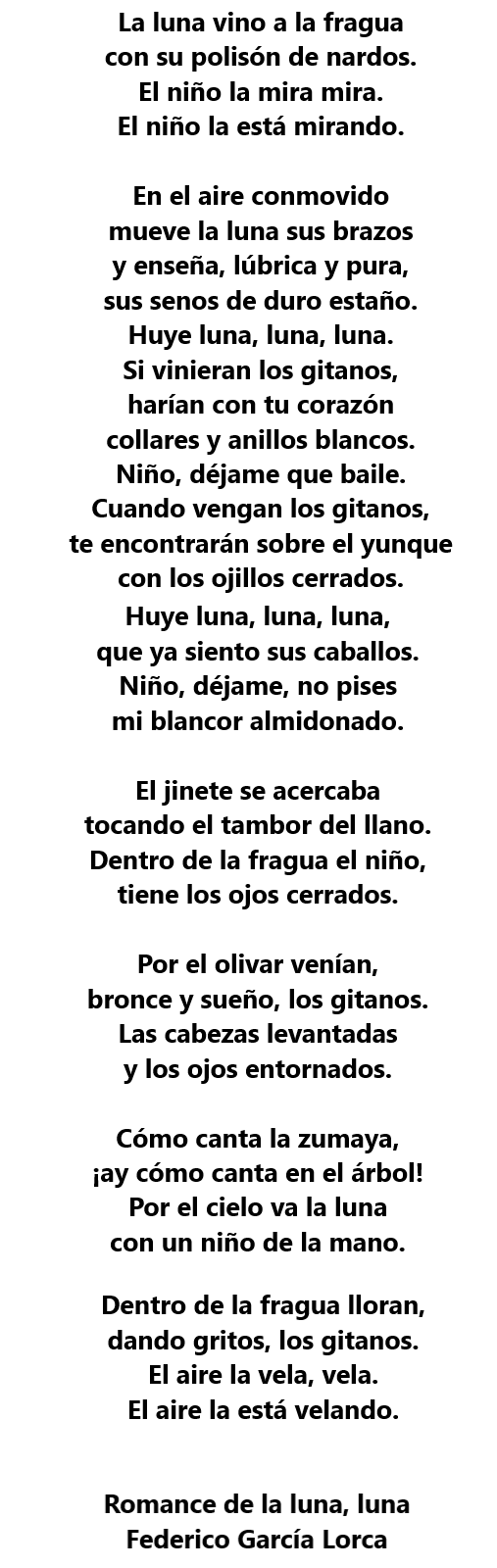 FEDERICO GARCÍA LORCA
