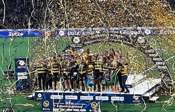 Young Boys campeón suizo de fútbol_La victoria el sábado 25 de mayo contra Winterthur_Foto Sergio Ferrari