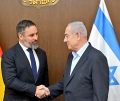 Netanyahu y Abascal- amistad ultraderecha