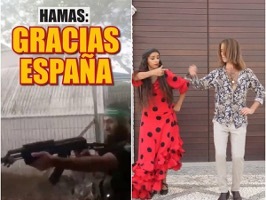 Video racista israelí contra Sánchez
