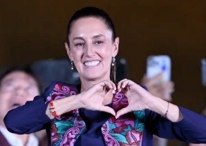 Claudia Sheinbaum corazón abierto