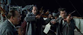 "TITANIC" ESCENA DE LA ORQUESTA