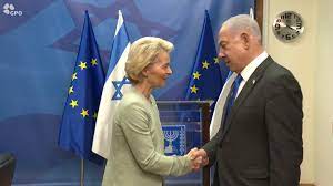 VON DER LEYEN NETANYAHU