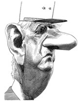 General De Gaulle caricatura