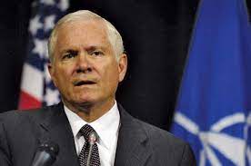 ROBERT GATES, Ex secretario de Defensa de los Estados Unidos