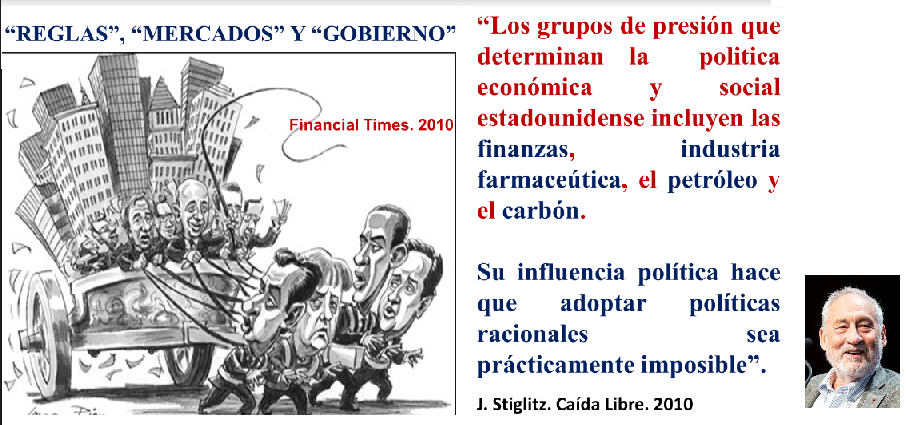 LA CUÁDRIGA DE LA POLÍTICA UNCIDA AL PODER ECONÓMICO