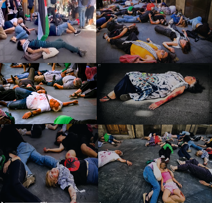 PERFORMANCE COLECTIVA CONTRA LA MASACRE