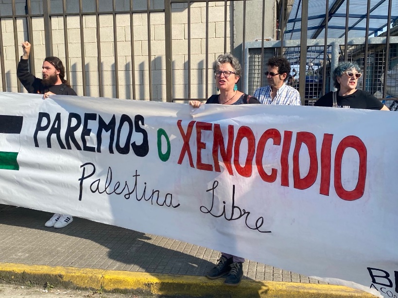 RUMBO A GAZA HANDALA A CORUÑA