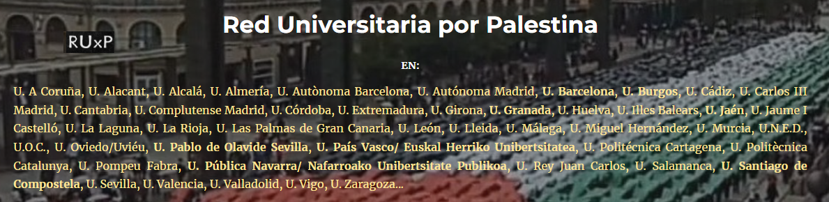 RED UNIVERSITARIA POR PALESTINA