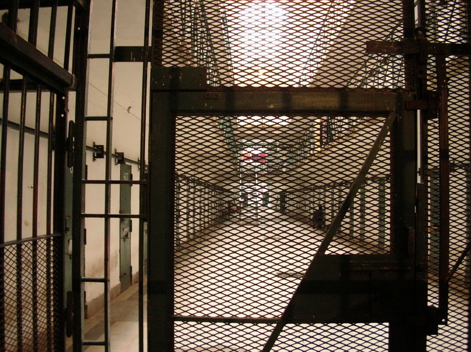 Vista actual del interior de uno de los pabellones de la Cárcel de Coronda _ Foto Jose Cettour