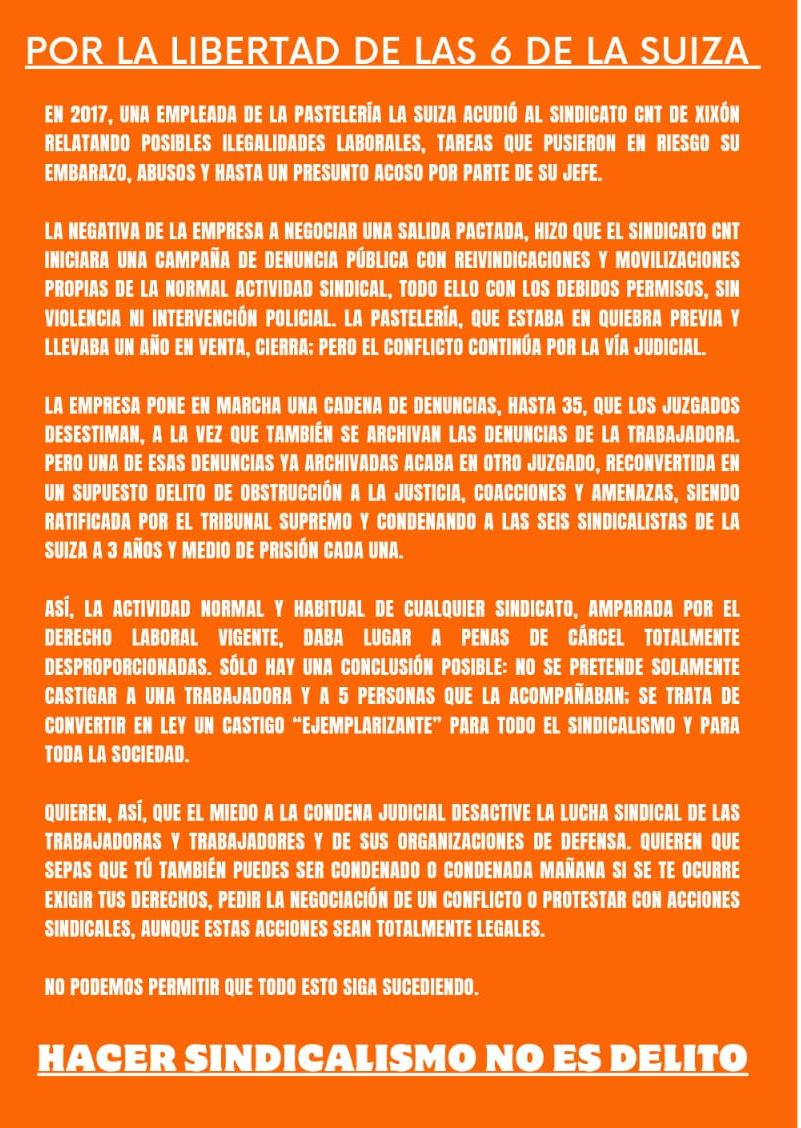 6 de la suiza