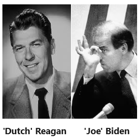 REAGAN BIDEN
