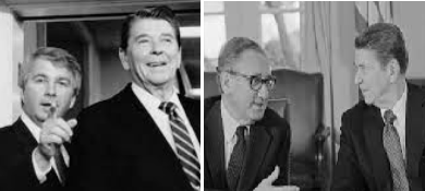REAGAN SPEAKS KISSINGER