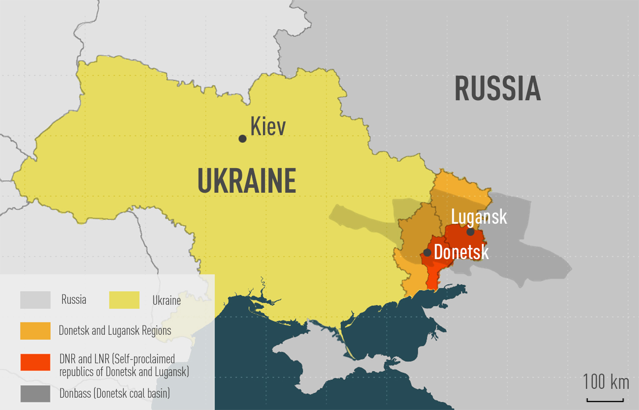 Donetsk Ukraine Luhansk