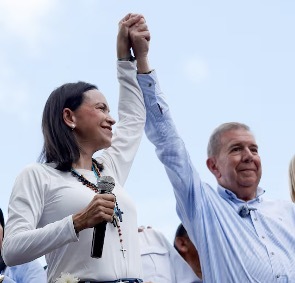 Corina Machado y el Edmundo