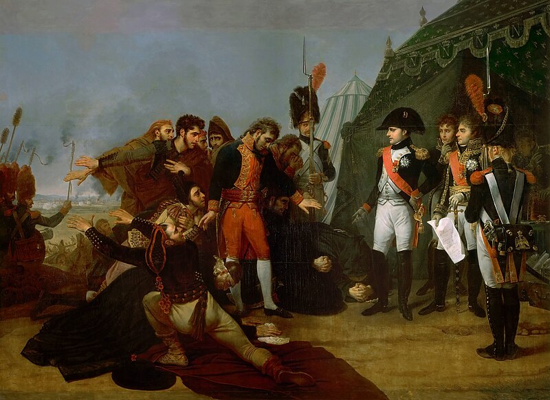 NAPOLEÓN ACEPTA LA RENDICIÓN DE MADRID - ANTOINE-JEAN GROS 1771-1835 Wikimedia Commons