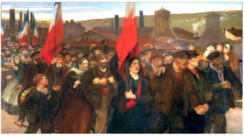 JULES ADLER: LA HUELGA 1899
