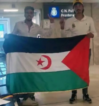 SAHARUIS EN BARAJAS