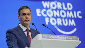 SÁNCHEZ EN DAVOS