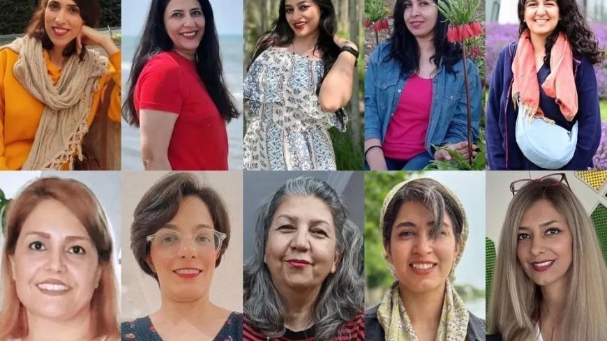 Yeganeh Agahi, Wanda Badkhash, Parastu Hakim, Negin Khademi, Yeganeh Rouh-Bakhsh, Arzu Sobhaniyan, Mojgan Shahr Da y Shana Shoghi Far (10 años de prisión y una multa de 100 millones de tomans cada una) Vanda Emadi y Bahareh Lotfi (5 años de prisión y una multa de 50 millones de tomans cada una)