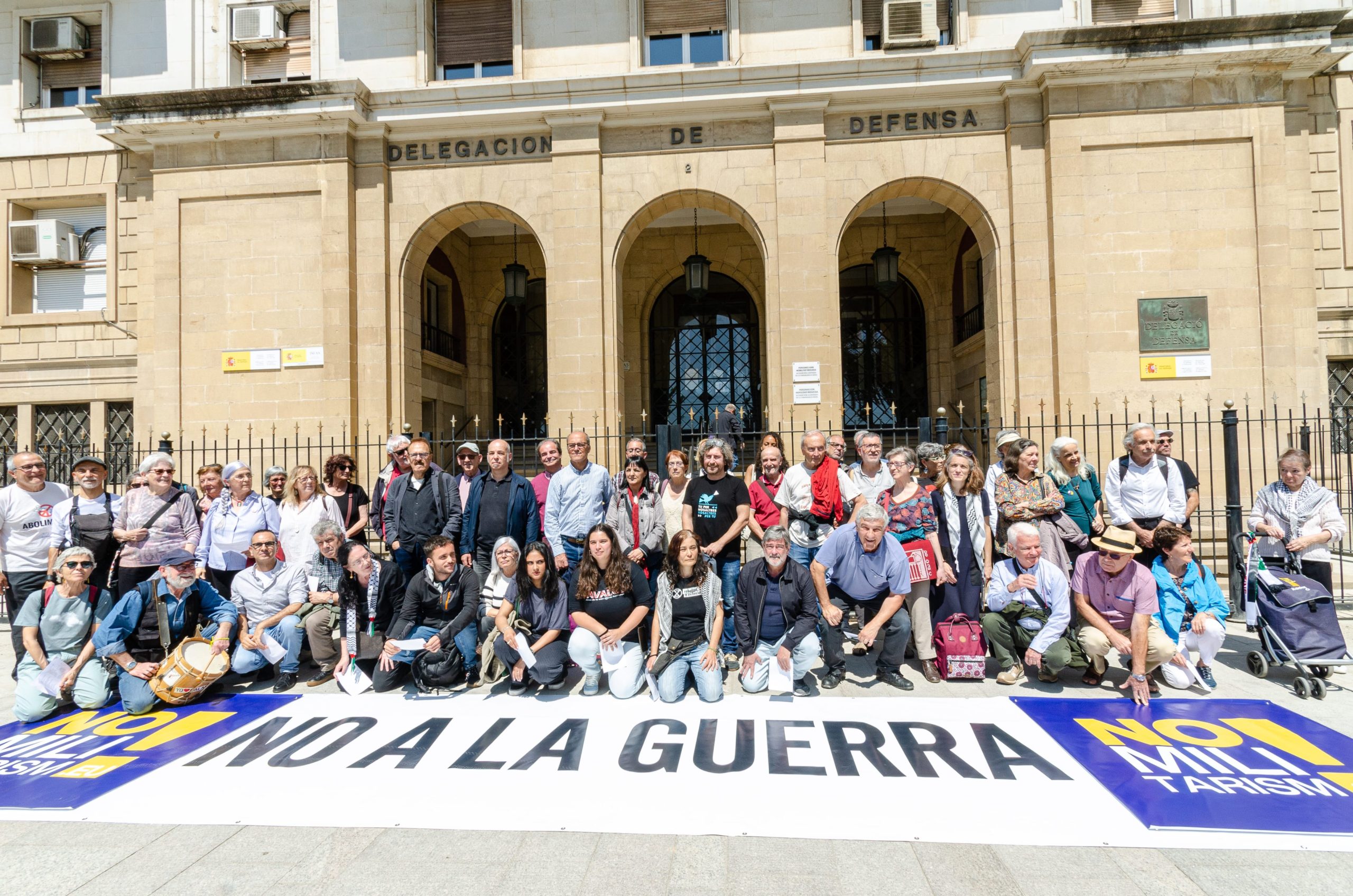 Organizaciones de la sociedad civil española se pronuncian contra la guerra_ Foto Centre Delas