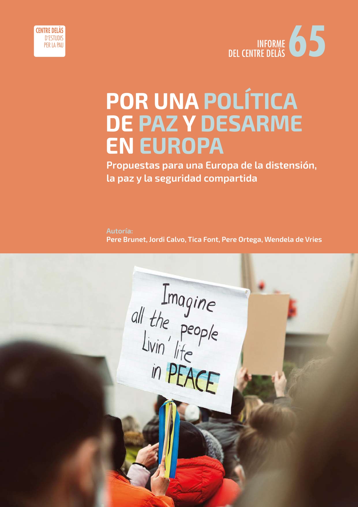 Portada del informe sobre la militarizacion creciente de Europa
