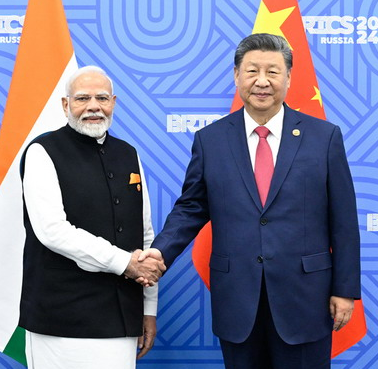 XI JIN PING y NARENDRA MODI