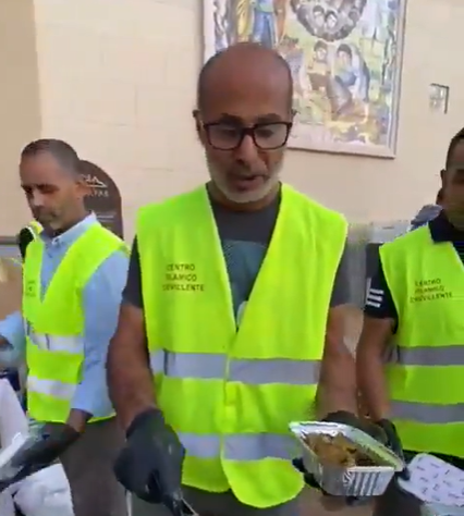 MIGRANTES DEL CENTRO ISLÁMICO DE CREVILLENTE, EN LA DANA DE VALENCIA