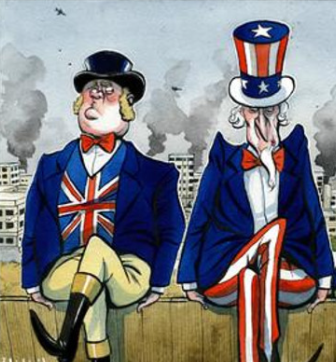 Fragmento de una caricatura de Morten Morland