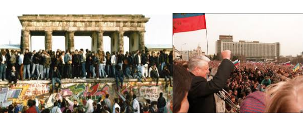 CAIDA DEL MURO Y TRAICIÓN DE YELTSIN