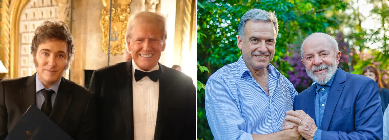 MILEI TRUMP Y YAMANDÚ LULA, LA NOCHE Y EL DÍA, LA SOMBRA Y LA LUZ