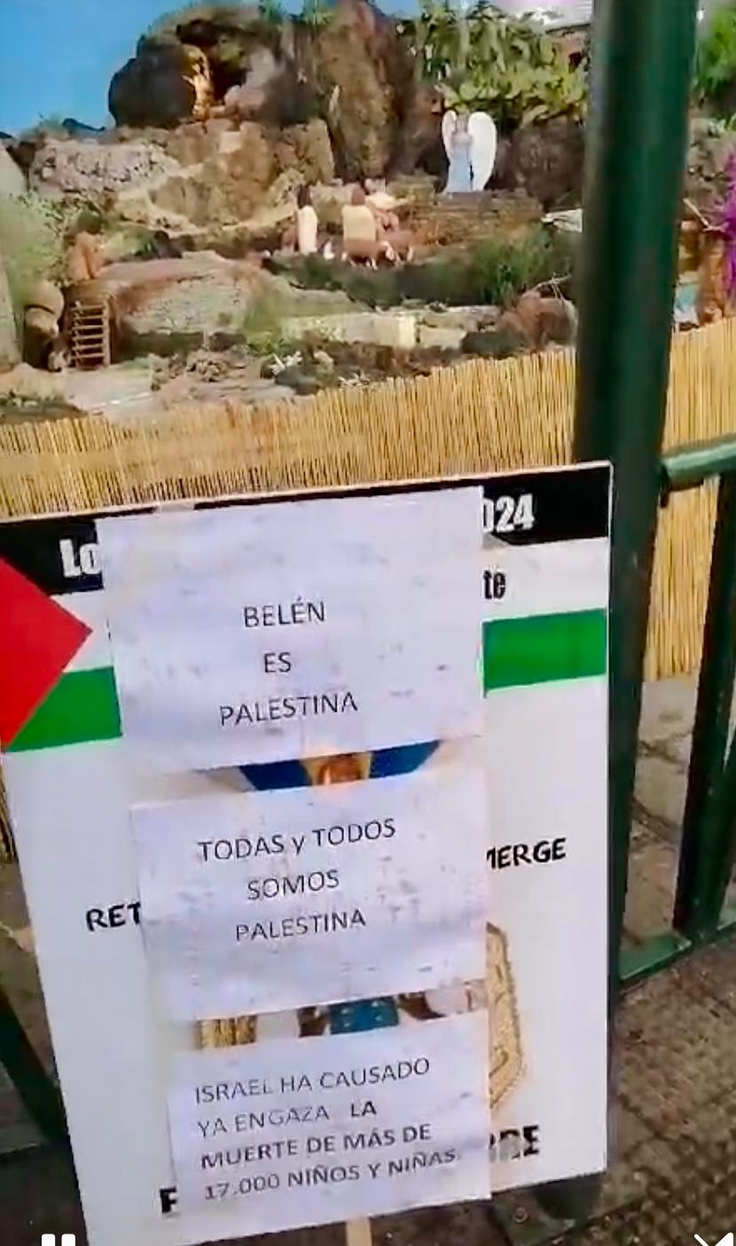CANARIAS INSUMISA GAZA DIC 2024
