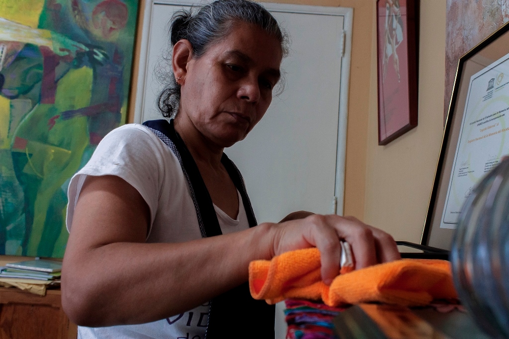 Trabajo doméstico esencial para el funcionamiento de la sociedad entera. Foto Carlos Colorado, Paraguay, ONU,