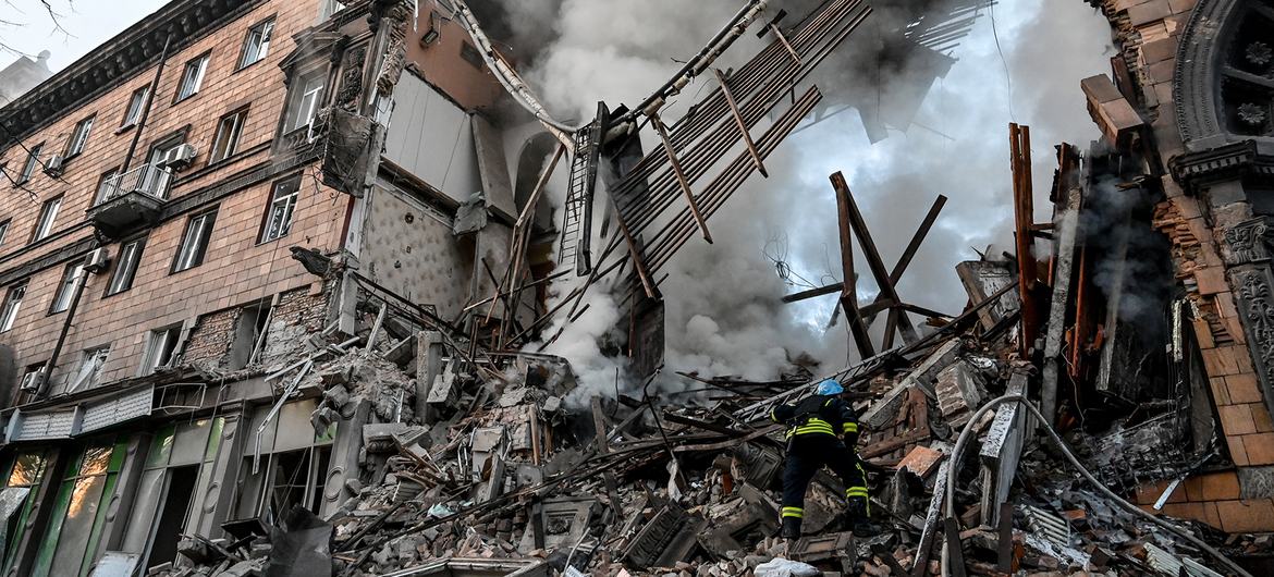 La guerra en Ucrania es un factor clave de la crisis económica de Alemania. Foto Dmytro Smolienko OCHA_Naciones Unidas
