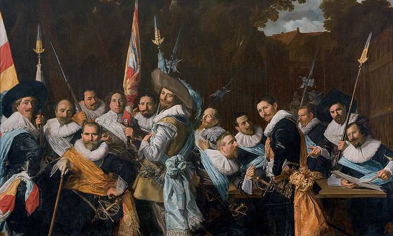 Frans Hals: oficiales holandeses 1633