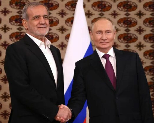 MASOUD PEZESHKIAN VLADIMIR PUTIN