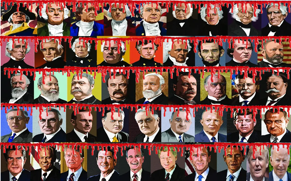 PRESIDENTES USA SANGRE