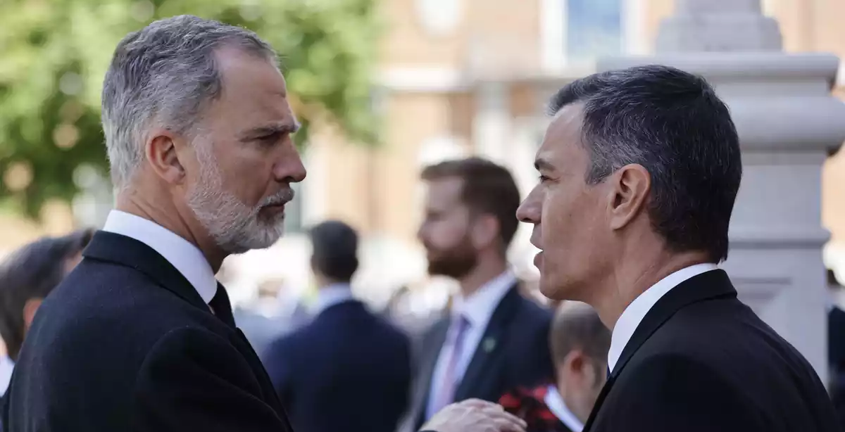 FELIPE VI PEDRO SÁNCHEZ