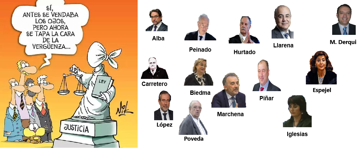 JUSTICIA TODOS LOS NOMBRES QUE ESTÁN, SON. PERO NO ESTAN TODOS LOS NOMBRES QUE SON