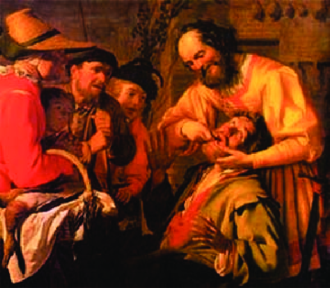 El Sacamuelas de Gerrit van Honthorst 1651