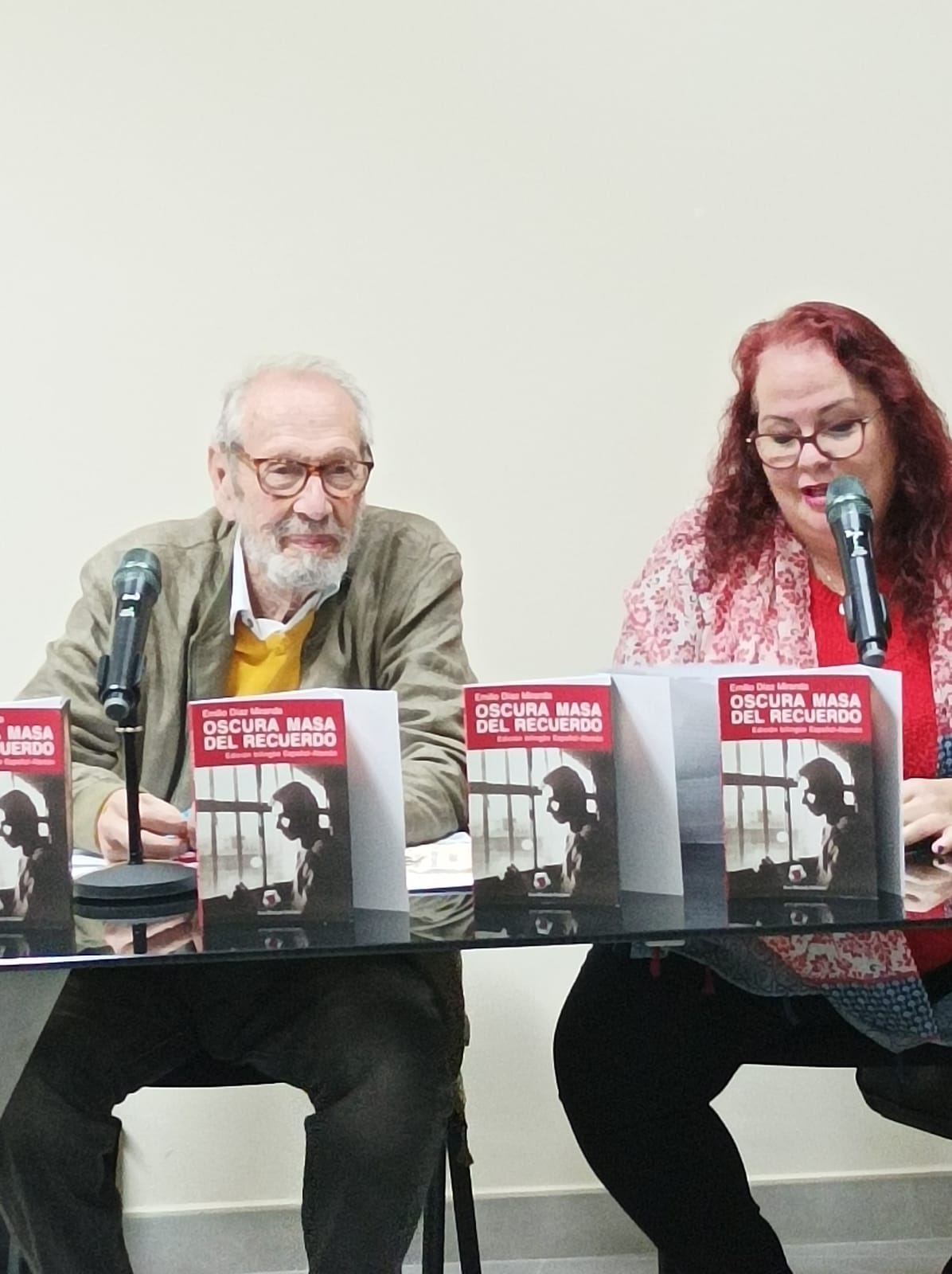 Emilio Díaz y Pepa Molina en Gáldar