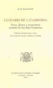 GLOSARIO DE CANARISMOS MAFFIOTTE LA ROCHE